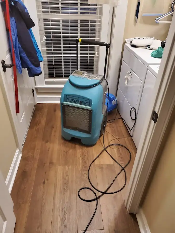 Commercial dehumidifier deployed for Flood Damage Cleanup in Twentynine Palms