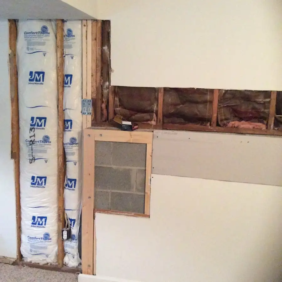 Wall insulation replacement during Structural Drying in Twentynine Palms